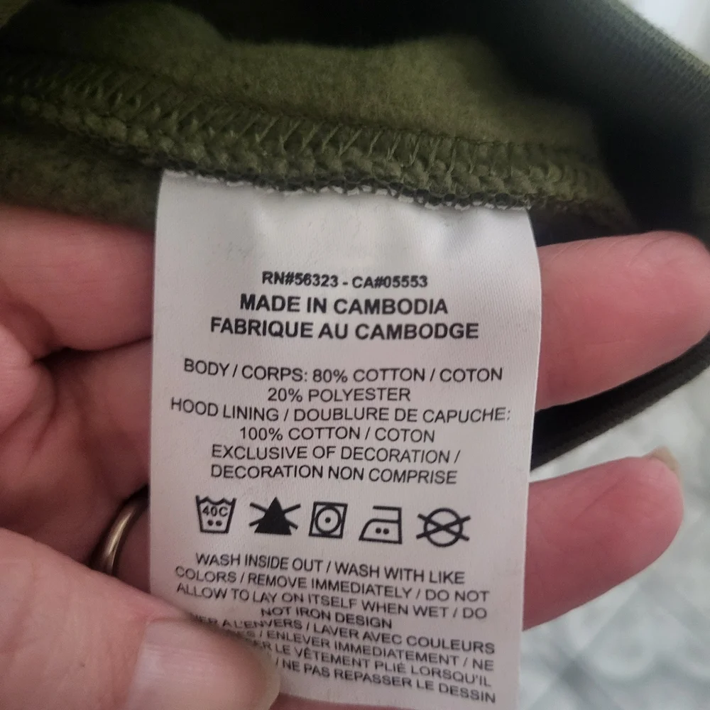 NWT Men's Camo Nike Hoodie.  XL - Picture 7 of 10